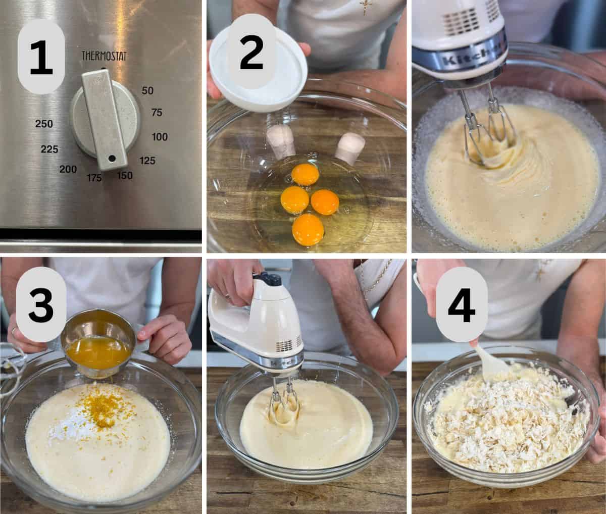 steps to make the cupcake batter